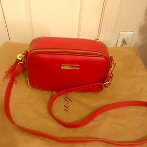 Red Cross bag & Pink Cross Body